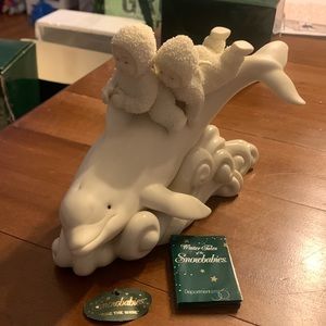 Department 56 ride the waves snowbabies